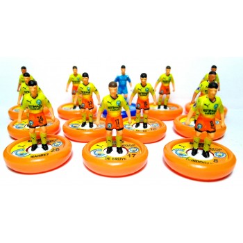 Subbuteo Andrew Table Soccer Manchester City third kit 2019-20 on WSB professional bases